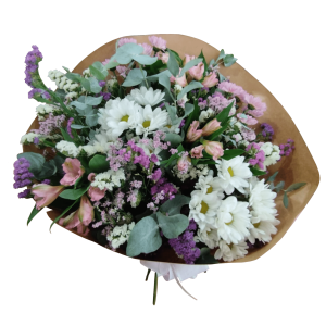 4. RAMO CON MARGARITA, ASTROMERIA Y LIMONIUM